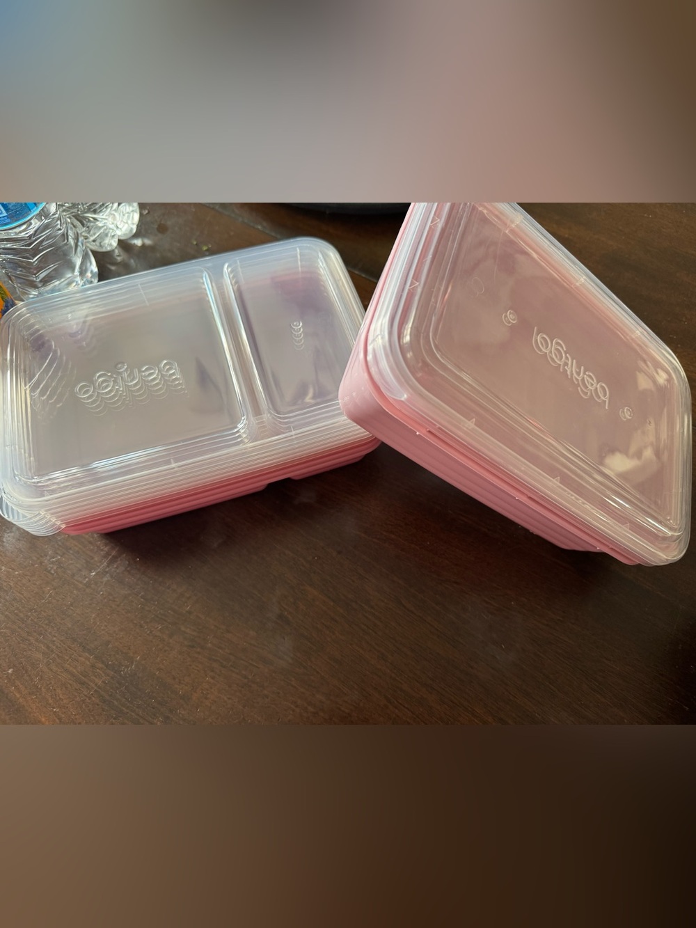 Bentgo Pink Stackable Meal Prep Containers (Set)